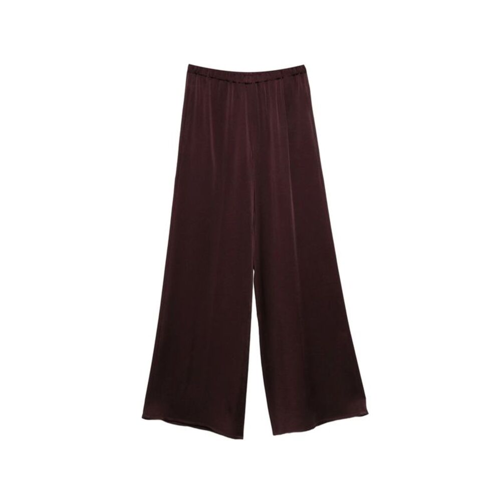 Antonelli Firenze Purple Trousers - Palazzo Pants Women